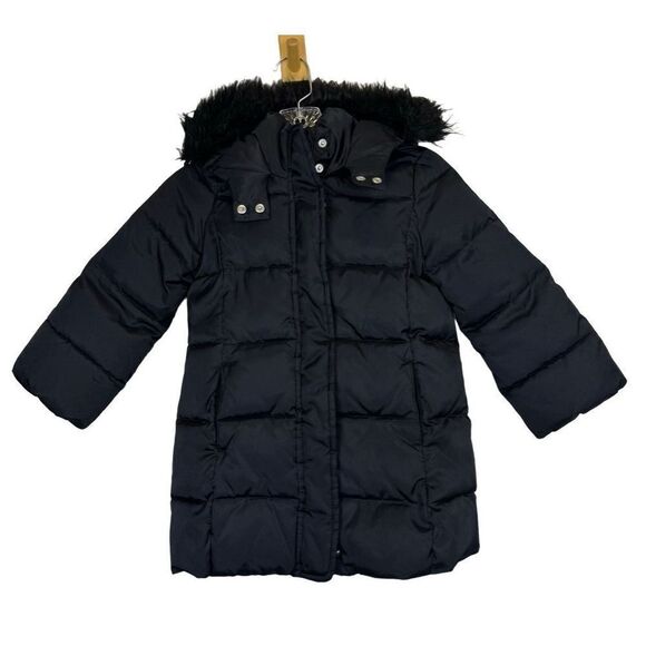Gap Primaloft ColdControl Ultra Max Puffer Parka XS (4-5) Hooded Insulated Black - Picture 2 of 11